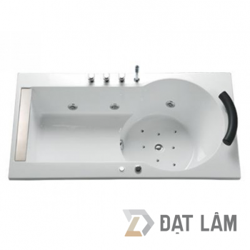 Bồn Tắm CAESAR MT211SAL/SAR Massage Hơi Xây 1.7M
