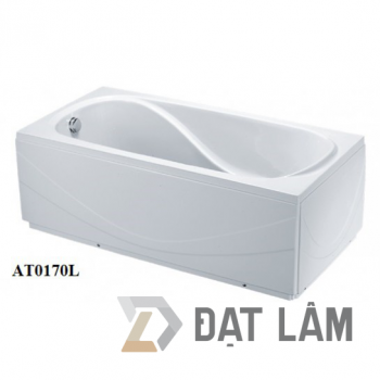 Bồn Tắm 1.7M Chân Yếm CAESAR AT0170L/R