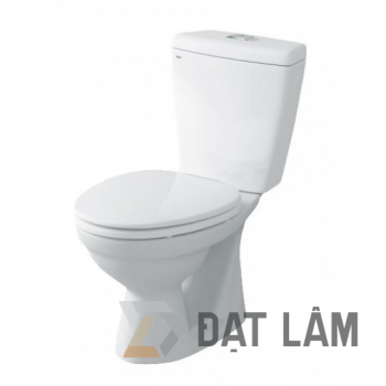 Bồn Cầu INAX C-108VA (C108VA) 2 Khối Xả Nhấn Nắp Thường