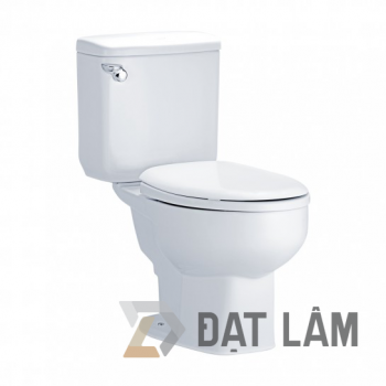 Bồn Cầu COTTO C1163 Hai Khối Vadoria Xả Gạt