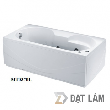 Bồn Tắm Massage 1.7M Chân Yếm CAESAR MT0370L/R