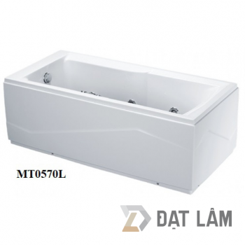 Bồn Tắm Massage 1.7M Chân Yếm CAESAR MT0570L/R