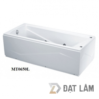 Bồn Tắm Massage 1.5M Chân Yếm CAESAR MT0650L/R