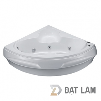 Bồn Tắm CAESAR MT5132 Massage Góc Chân Yếm 1.3M