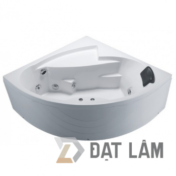 Bồn Tắm Góc Massage Caesar MT5140 Chân Yếm 1.4M