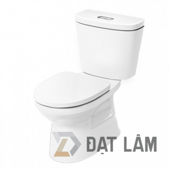 Bàn Cầu INAX C-306VA (C306VN) 2 Khối Nắp Thường