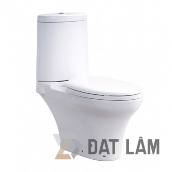 Bồn Cầu COTTO C12027 Hai Khối Serena Xả Nhấn