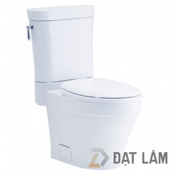 Bồn Cầu COTTO C12607 Hai Khối Opera Xả Gạt