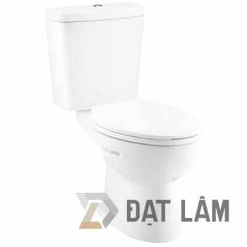 Bồn Cầu COTTO C13445 Hai Khối Boom Xả Nhấn