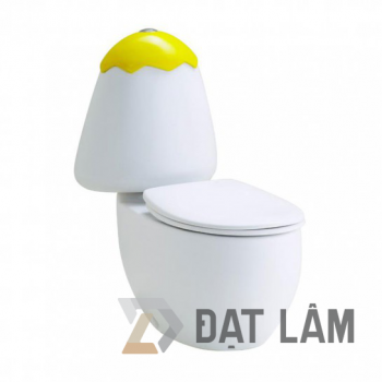 Bồn Cầu COTTO C15017 Googai Hai Khối Trẻ Em Thoát Ngang