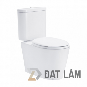Bồn Cầu COTTO C16817 Hai Khối 3x3 E1 Nắp Êm