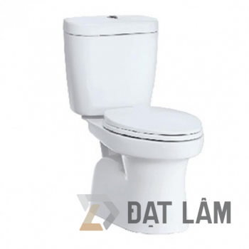 Bồn Cầu COTTO C1389 Hai Khối Xả Nhấn