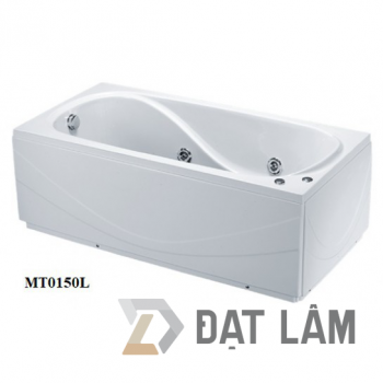 Bồn Tắm Massage 1.5M Chân Yếm CAESAR MT0150L/R