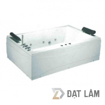 Bồn Tắm CAESAR MT7180L/R(CH) Đôi Massage Chân Yếm Có Đèn 1.8M