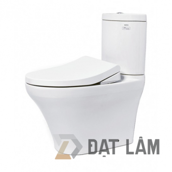Bồn Cầu TOTO CS818DE2 Hai Khối Nắp Cơ