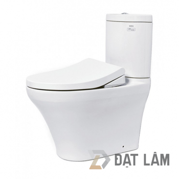 Bồn Cầu TOTO CS818DE4 Hai Khối Nắp Cơ